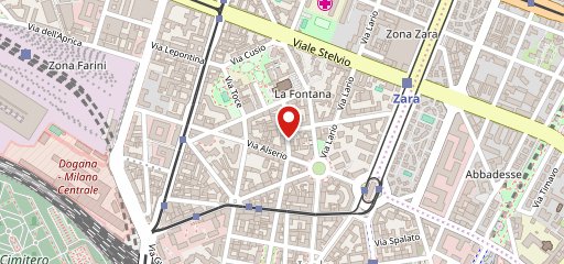 Officina del Riso Isola sulla mappa