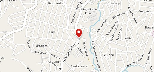 Restaurante da oficina no mapa