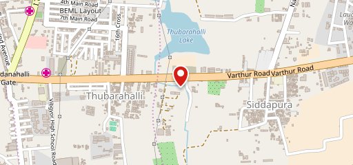 Oh! Calcutta Bangalore on map