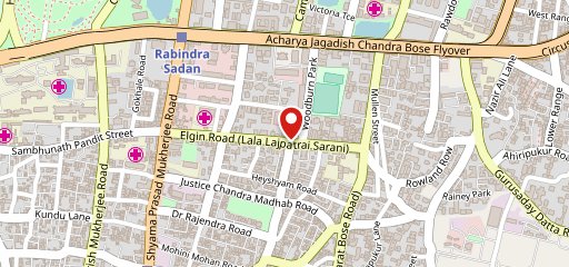 Oh! Calcutta Kolkata on map