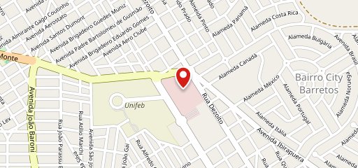 Okami Sushibar E Lounge no mapa