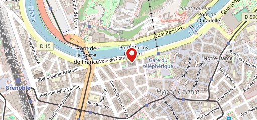 Restaurant africain Okapi sur la carte