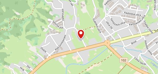 Okrepcevalnica , Pizzeria Zvoncek sulla mappa