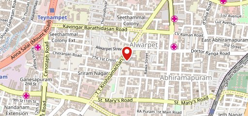 Old Madras Baking Company (Alwarpet) on map