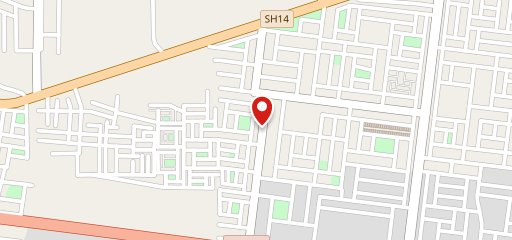 Old skool cafe on map