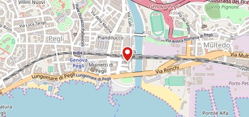 Old Street Bar Caffetteria Genova sulla mappa