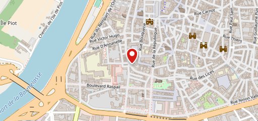 Ô'libanais Vernet sur la carte