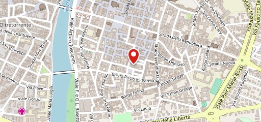 Ombre Rosse Parma sulla mappa