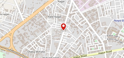 O oms pizza & cake on map