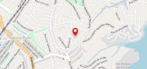 ONE STAND HAMBURGUERIA no mapa