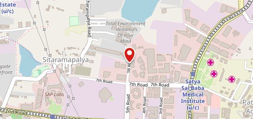 Oota Bangalore on map