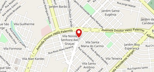 Oquiosque Pastelburger no mapa