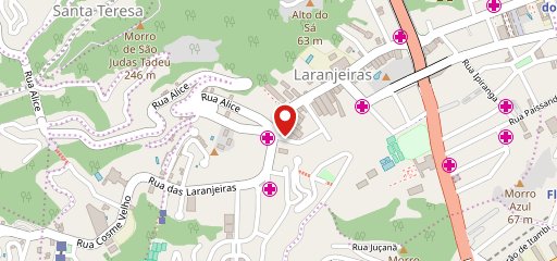 Cantina Orange no mapa