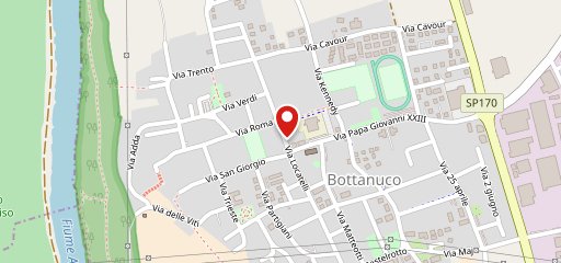 Oratorio di Bottanuco sulla mappa