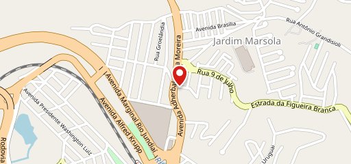 Origamy sushi no mapa