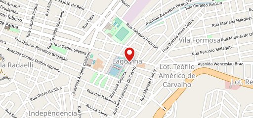 Original Chopp no mapa