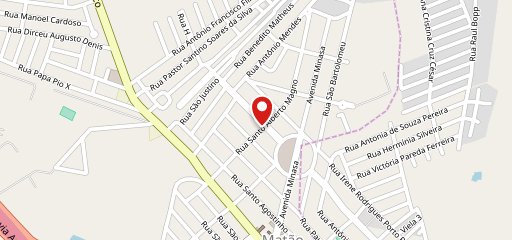 Valerio's Burguers no mapa