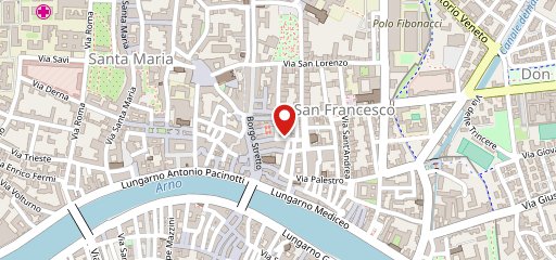 Orzo Bruno Pisa sulla mappa