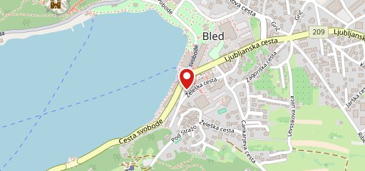 Oštarija Peglez'n sulla mappa