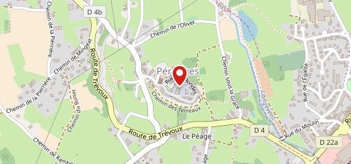 Hostellerie de Pérouges sur la carte