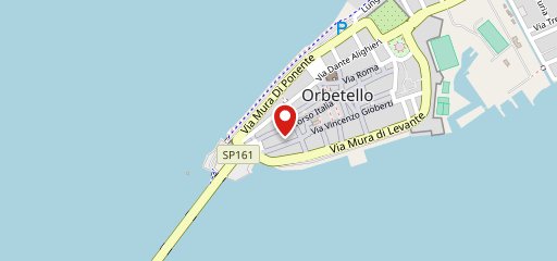 Osteria Anguilla Brilla sulla mappa