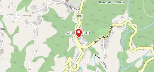 Bellavista San Baronto sulla mappa