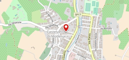 Osteria del Borgo Formigine sulla mappa