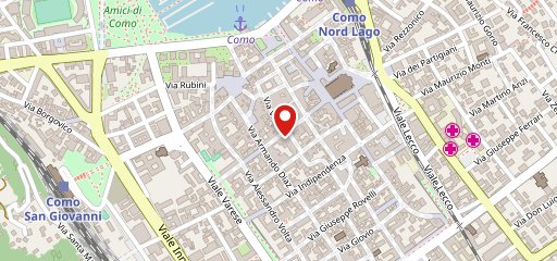 Osteria casa 28 sulla mappa