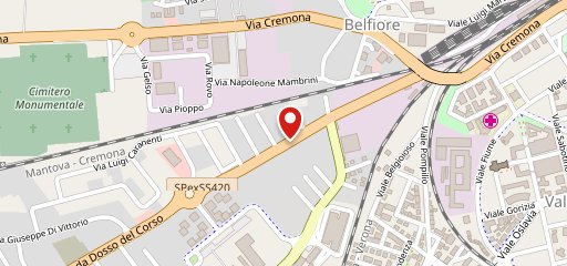 Osteria casa Benini sulla mappa