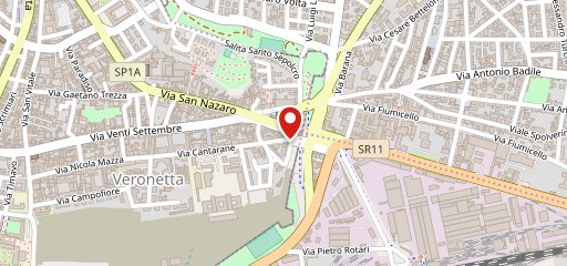 Osteria Da Morandin Verona sulla mappa