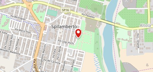 osteria degli obici sulla mappa