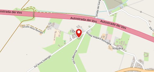 Osteria pizzeria Barbarossa sulla mappa