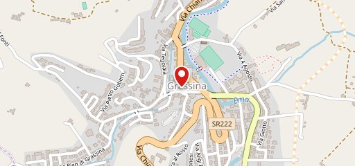 Osteria Del Rosso Bagno A Ripoli sulla mappa