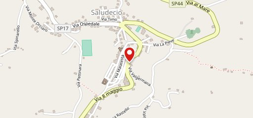 Osteria Gatta e Gazzoia sulla mappa