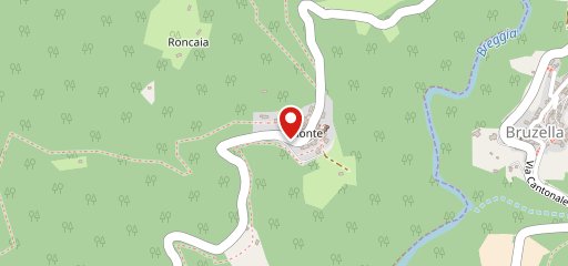 La Montanara Osteria con Alloggio, Monte sulla mappa