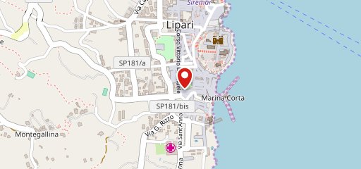 Osteria Liparota sulla mappa