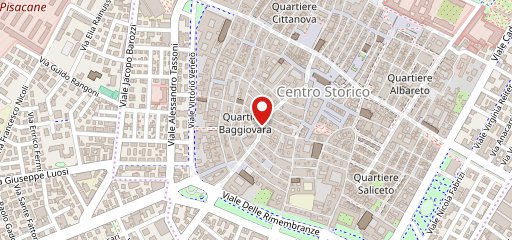 Osteria Santa Chiara sulla mappa