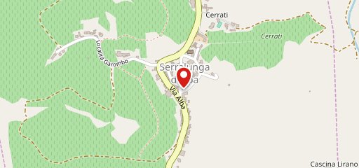 Osteria Tre case sulla mappa