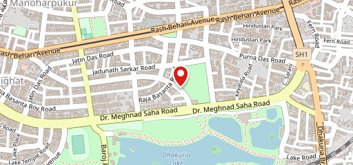 Oudh 1590 - Vivekananda Park on map