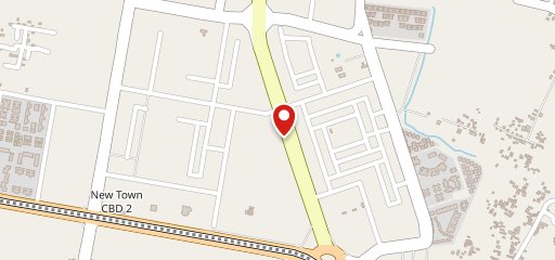 Oudh 1590 - New Town on map