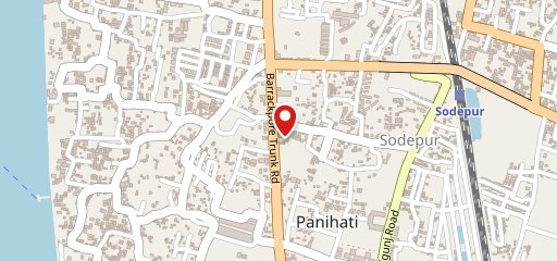 Oudh 1590 - Sodepur on map