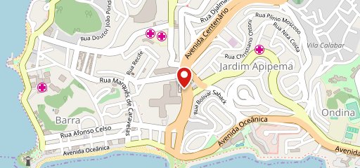 Outback Steakhouse no mapa