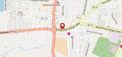 Over The Top / Highest Restobar in Pondicherry / Nightlife / Pub / Night Club / Live Music / Dance Floor on map