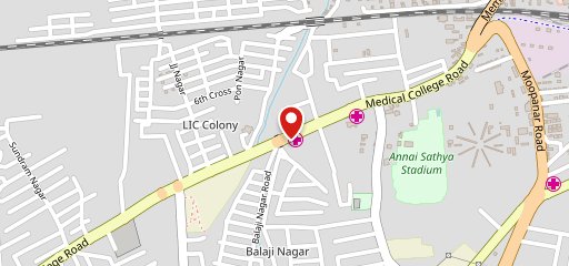 Oyalo pizza Thanjavur on map