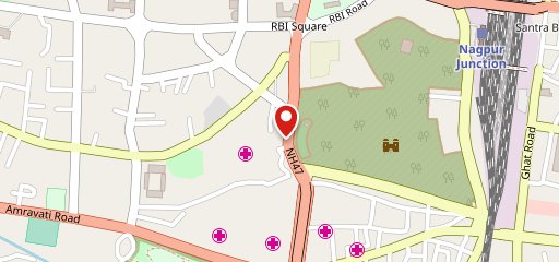 Oye Lucky Oye Nagpur on map