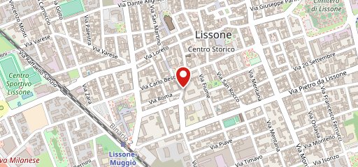 Pizzeria P sulla mappa