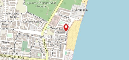 Pabrai's Fresh & Naturelle Ice Creams - Besant Nagar, Chennai on map