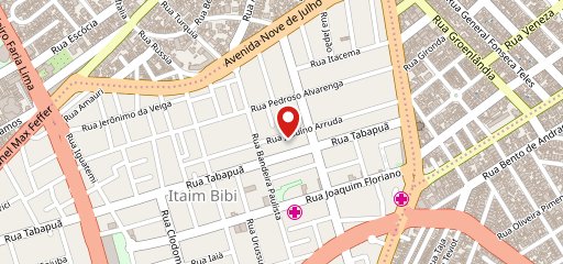 Pacifico The Taco Shop no mapa