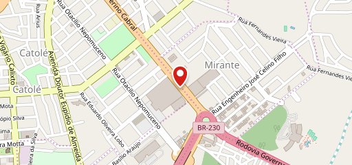 Pacifico Sea Food no mapa