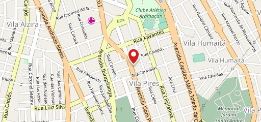 Padaria Acácia no mapa